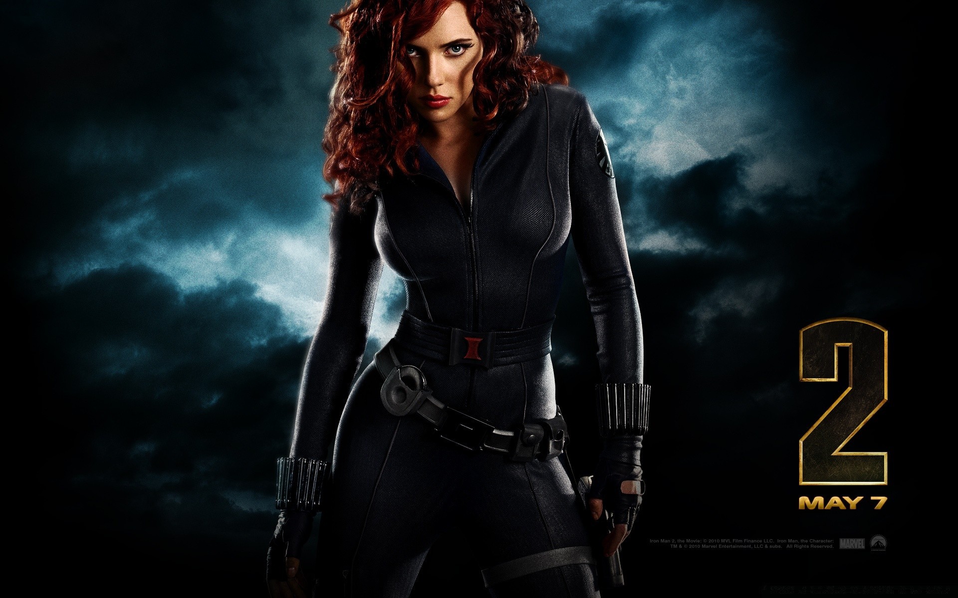 Black Widow Iron Man 2 Android Wallpapers For Free