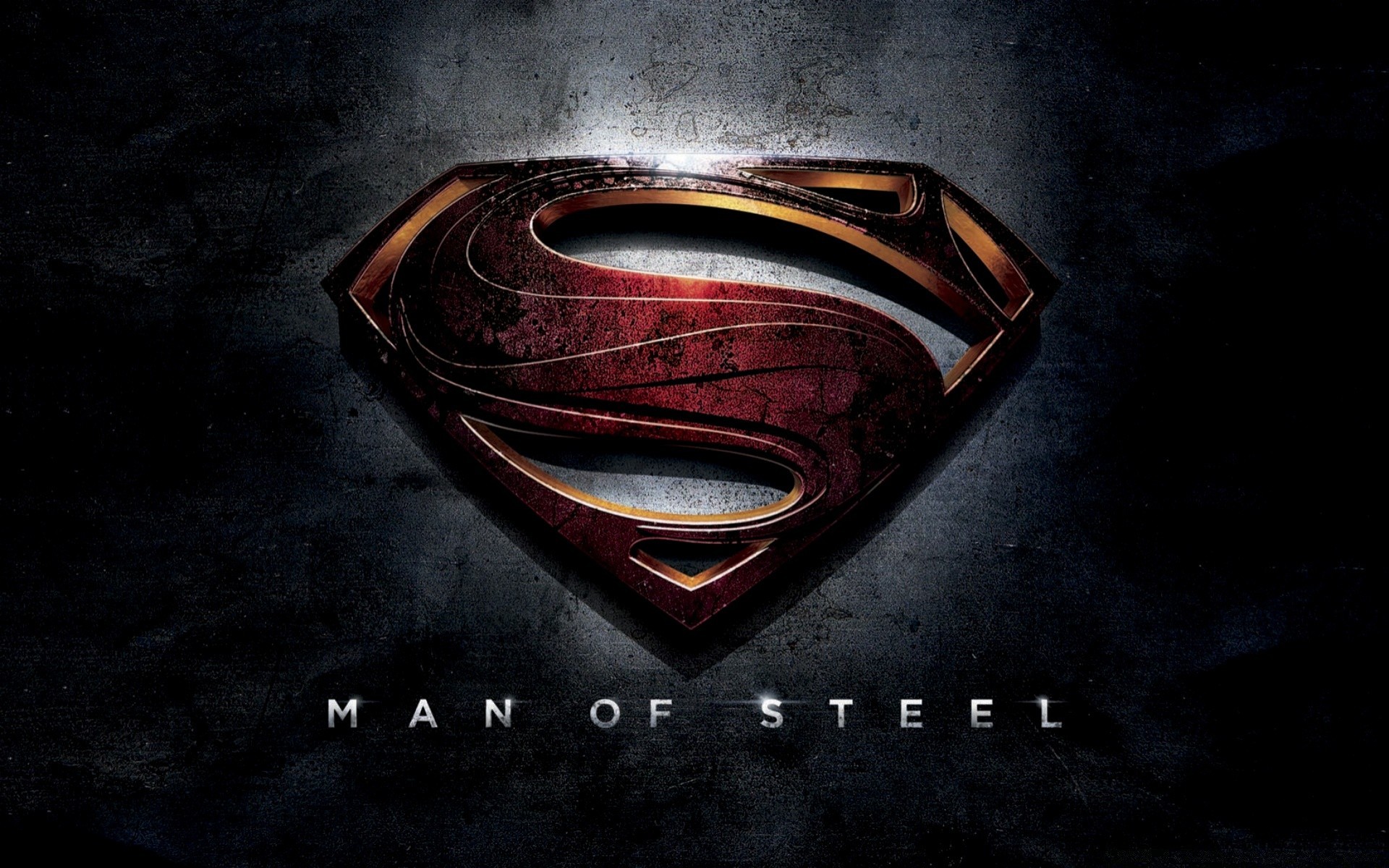 man of steel dark desktop vintage retro