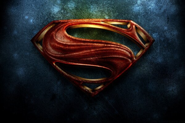 The emblem of a superhero. Jewelry