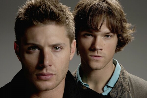 The main actors of the Supernatural series