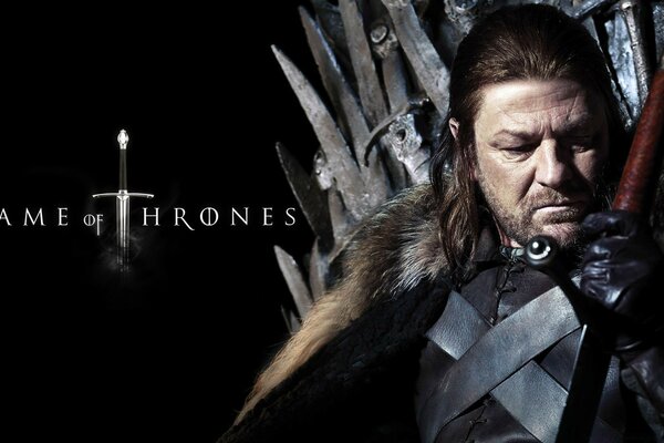 Ned Stark de juego de Tronos