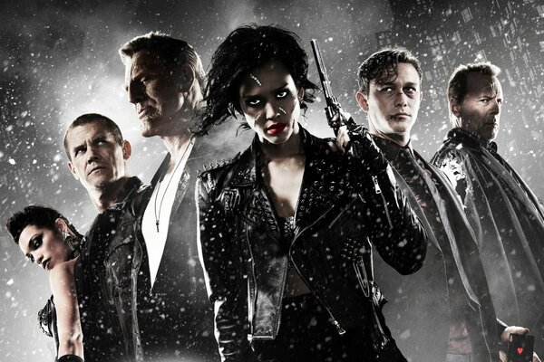 Sin City Lady Kill für 2014 Film