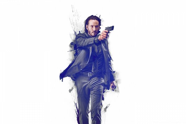 John Wick está pronto para a batalha