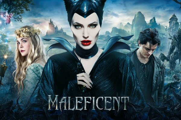 The movie Maleficent Angelina Jolie