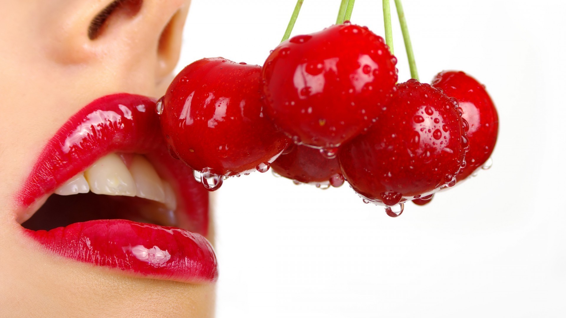 droplets and water food fruit health delicious juicy healthy confection nutrition tasty sweet cherry freshness