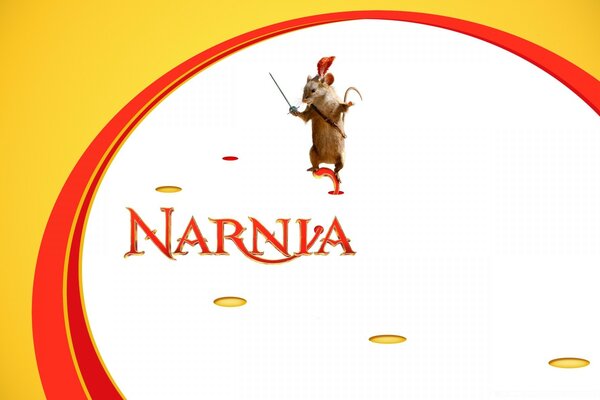 Illustration zum Film Chronicles of Narnia. Mäuschen