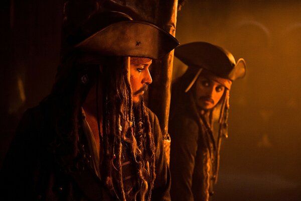 Jack Sparrow dal film Pirati Dei Caraibi