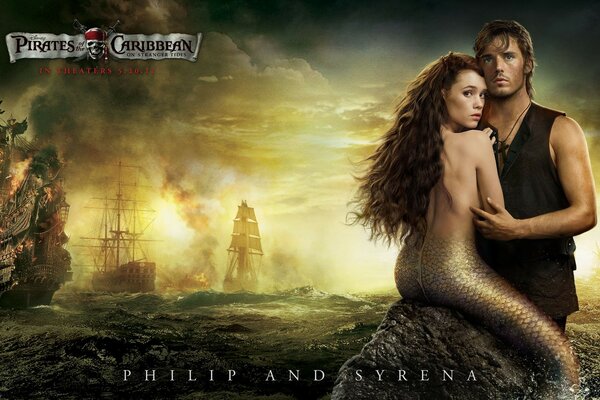 Piratas Do Caribe: Philip e serena