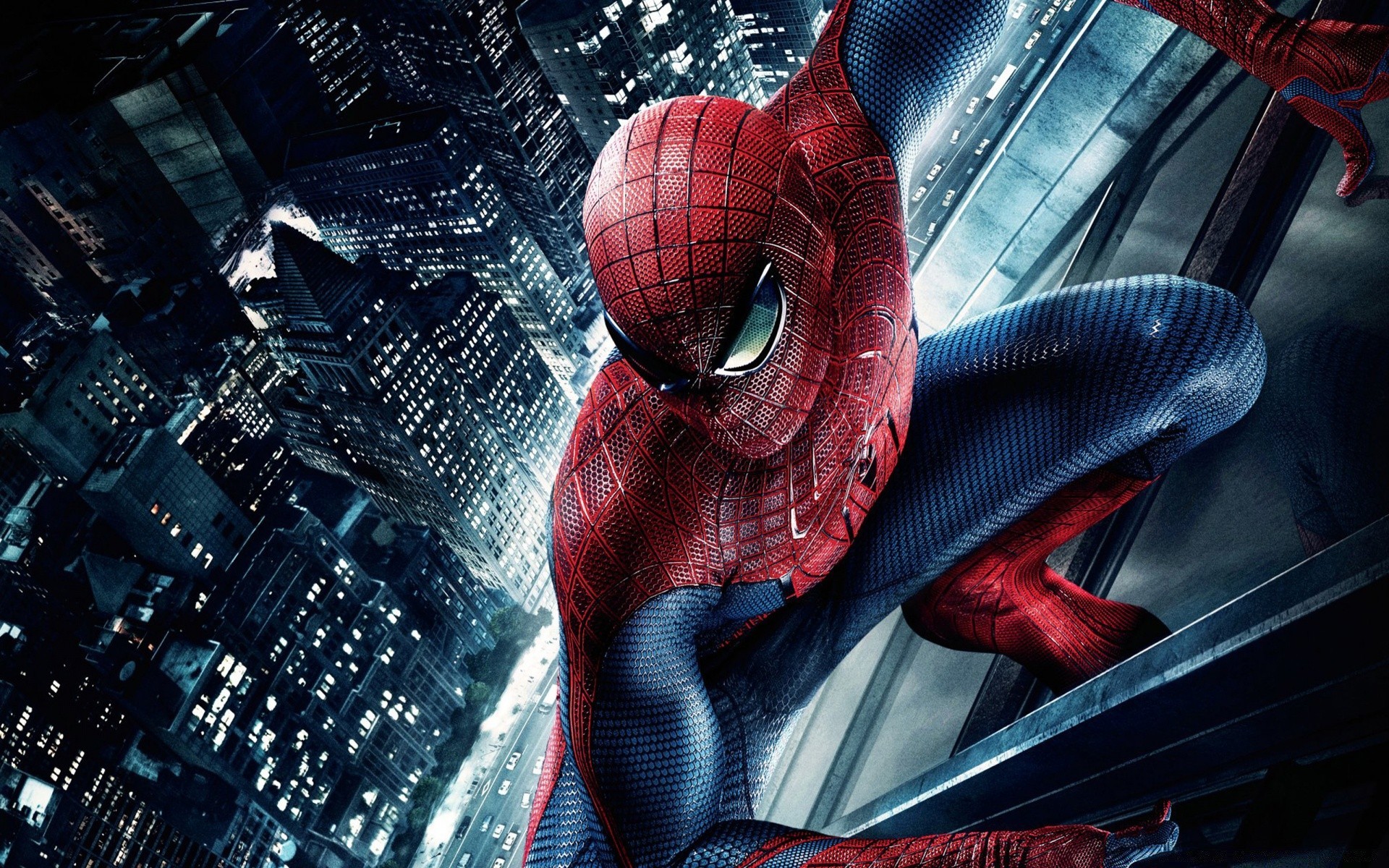 spider-man technologie abstrait science futuriste de bureau