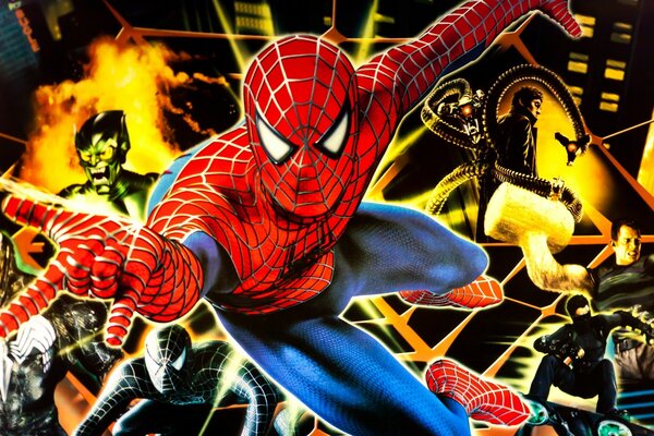 Poster di Spider-Man dal fumetto