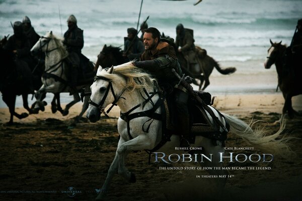 Batalla a caballo con Robin Hood