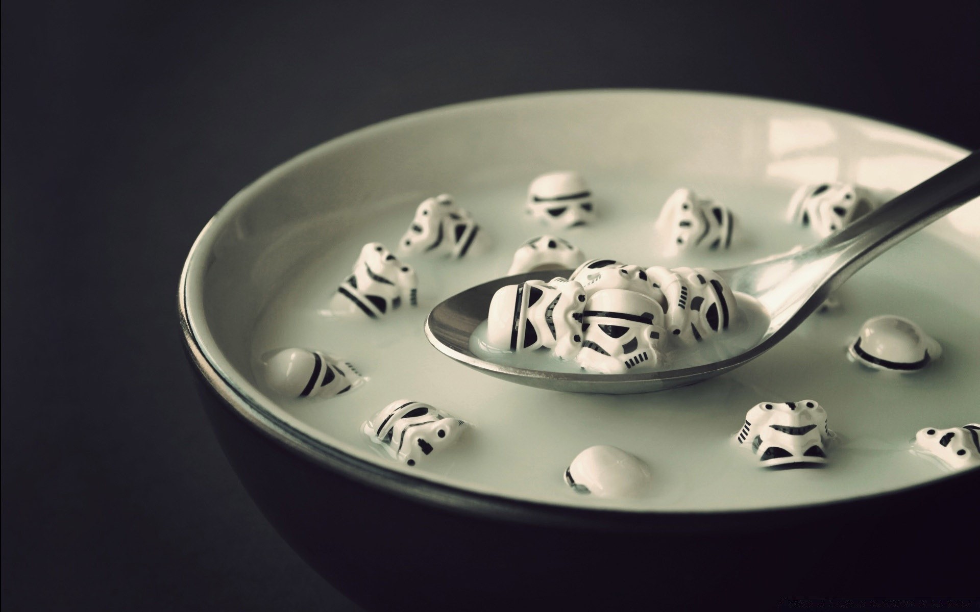 star wars still life desktop close-up food