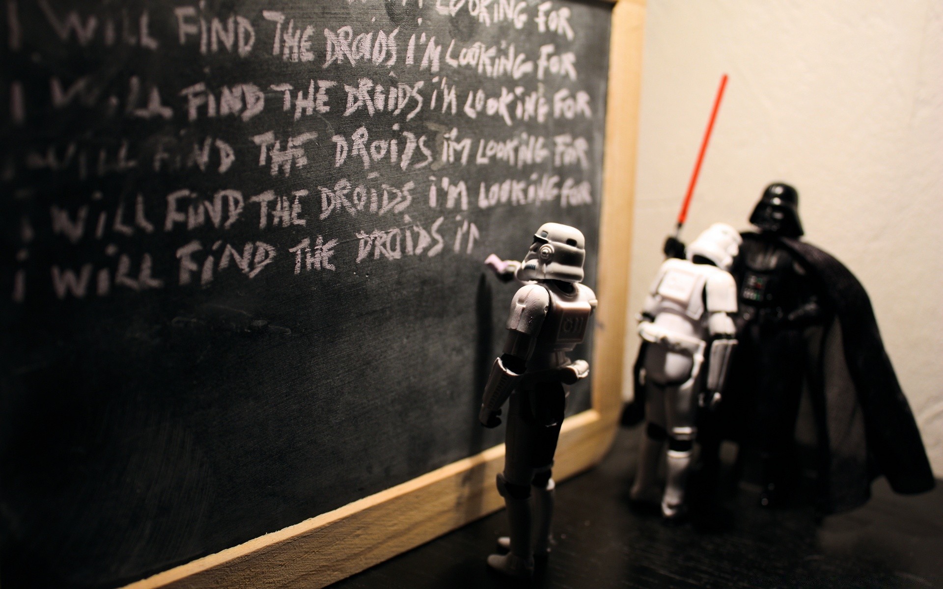 star wars education school indoors adult room one offense classroom chalkboard class action