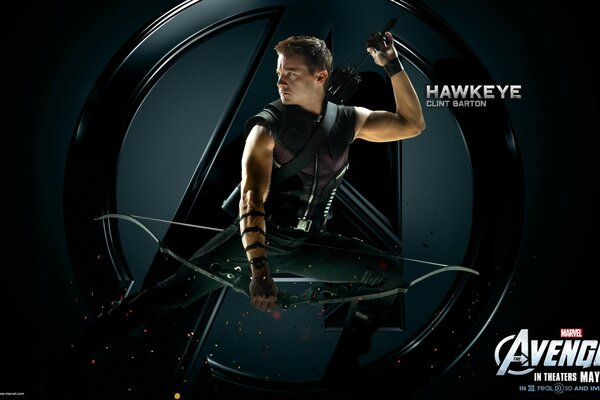 Hawkeye from Marvel movies