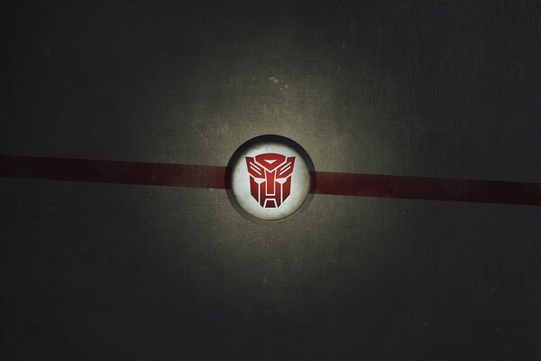 The Transformers icon on a dark background