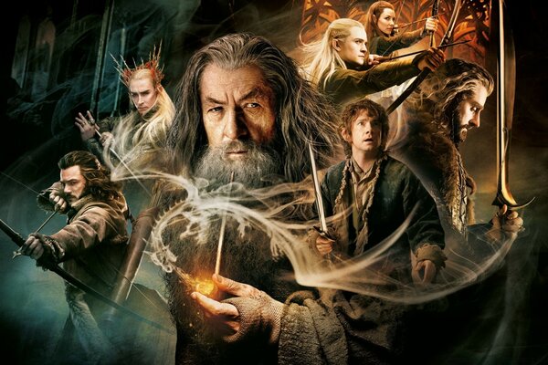 Todos los personajes de la película el Hobbit