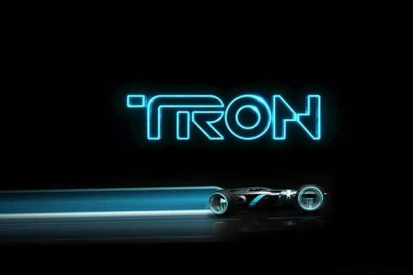 The tron screensaver. Racing Car