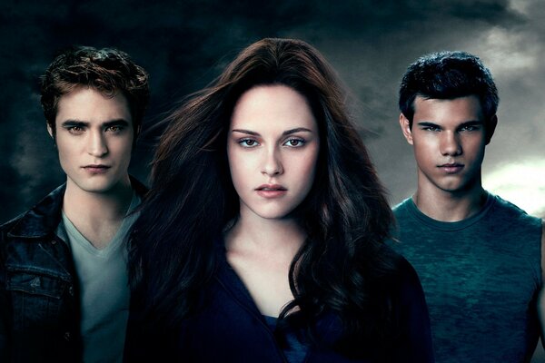 The heroes of the American film Twilight 