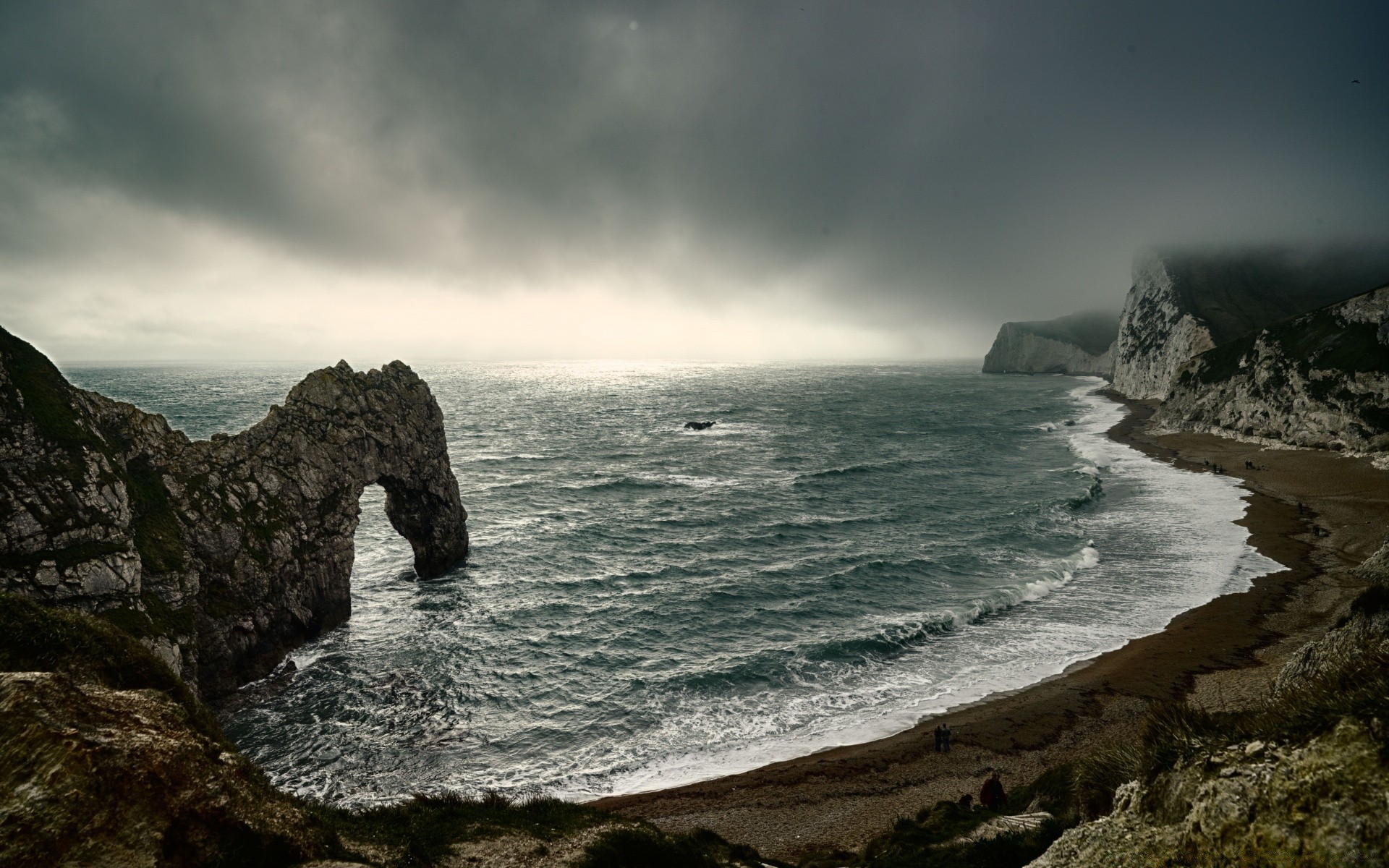 sea and ocean water ocean sea beach landscape seashore surf sunset rock travel sky storm seascape outdoors nature fog