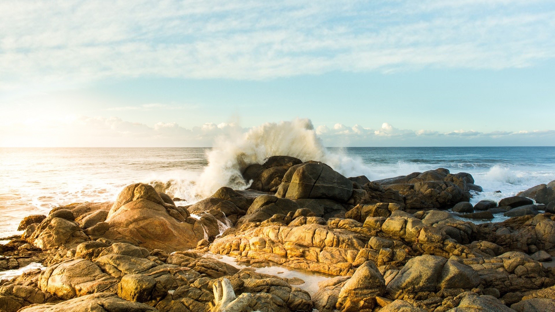 sea and ocean water sea seashore ocean beach rock landscape nature sky travel surf seascape sunset wave shore dawn outdoors tide storm