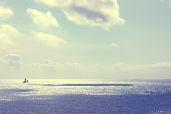 Schöne Landschaft von Dalís Meer