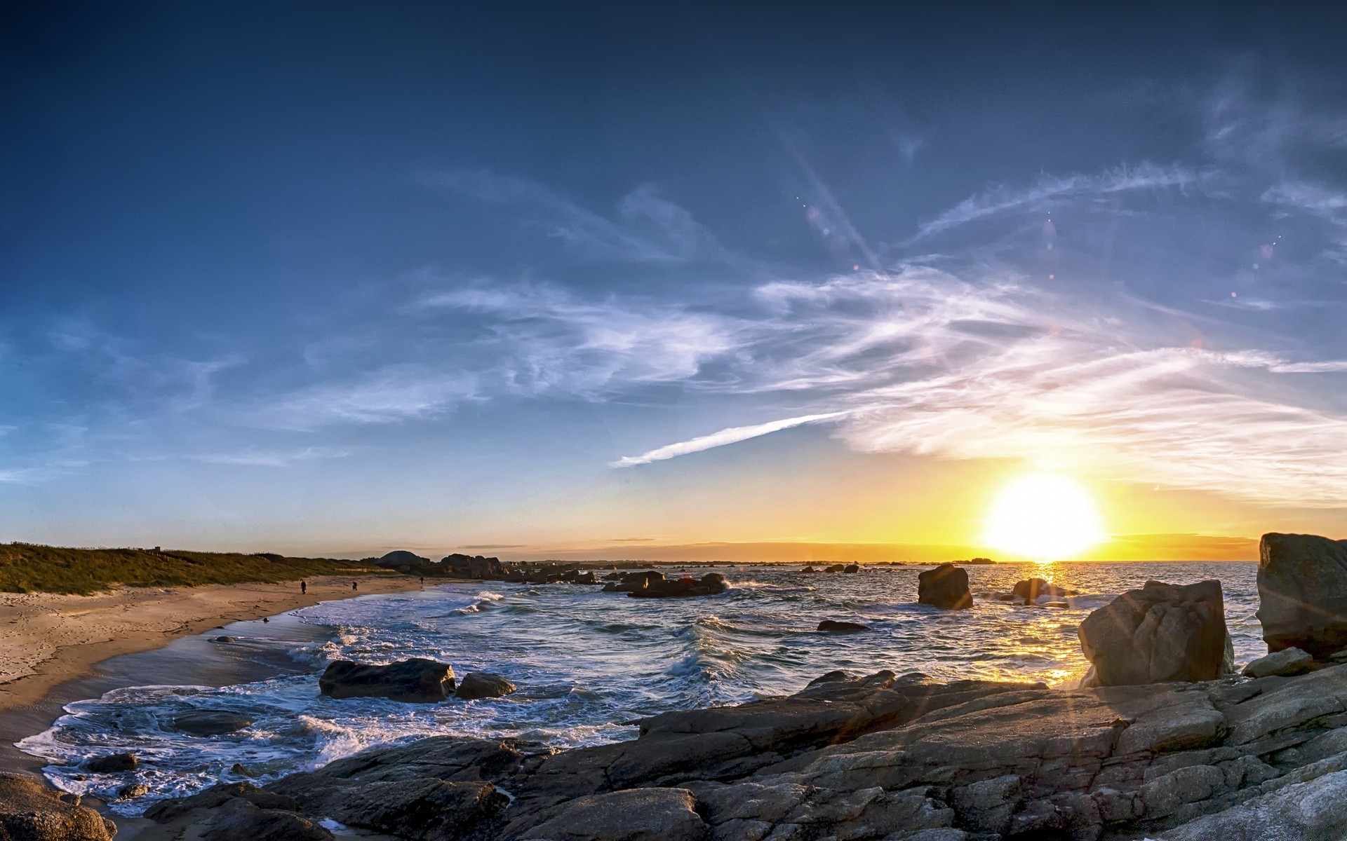 mar e oceano pôr do sol água amanhecer anoitecer céu mar sol praia à noite oceano natureza paisagem viagens paisagem mar ao ar livre bom tempo