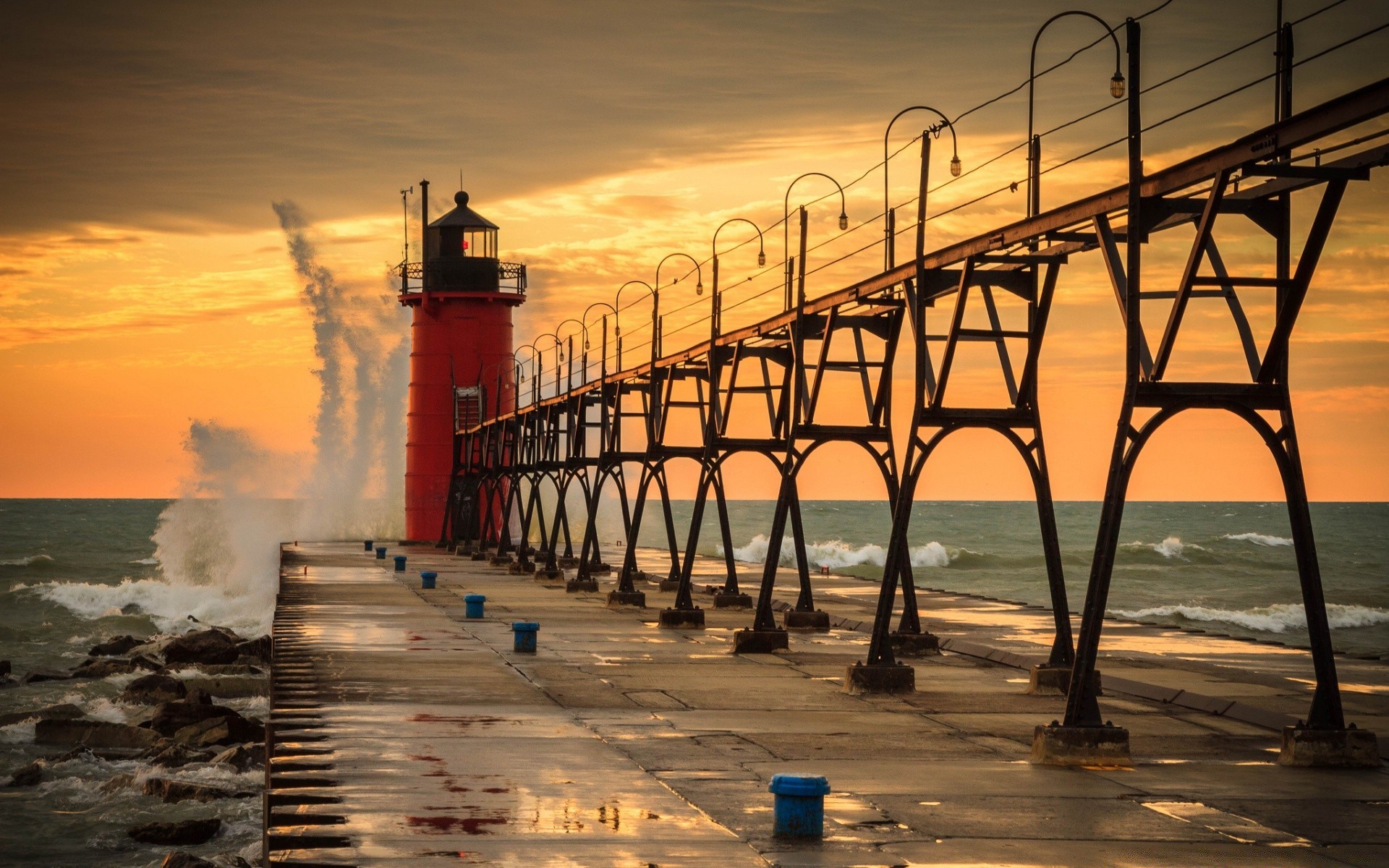 meer und ozean sonnenuntergang meer wasser pier strand ozean dämmerung dämmerung brücke meer liegeplatz himmel abend reisen sonne licht im freien