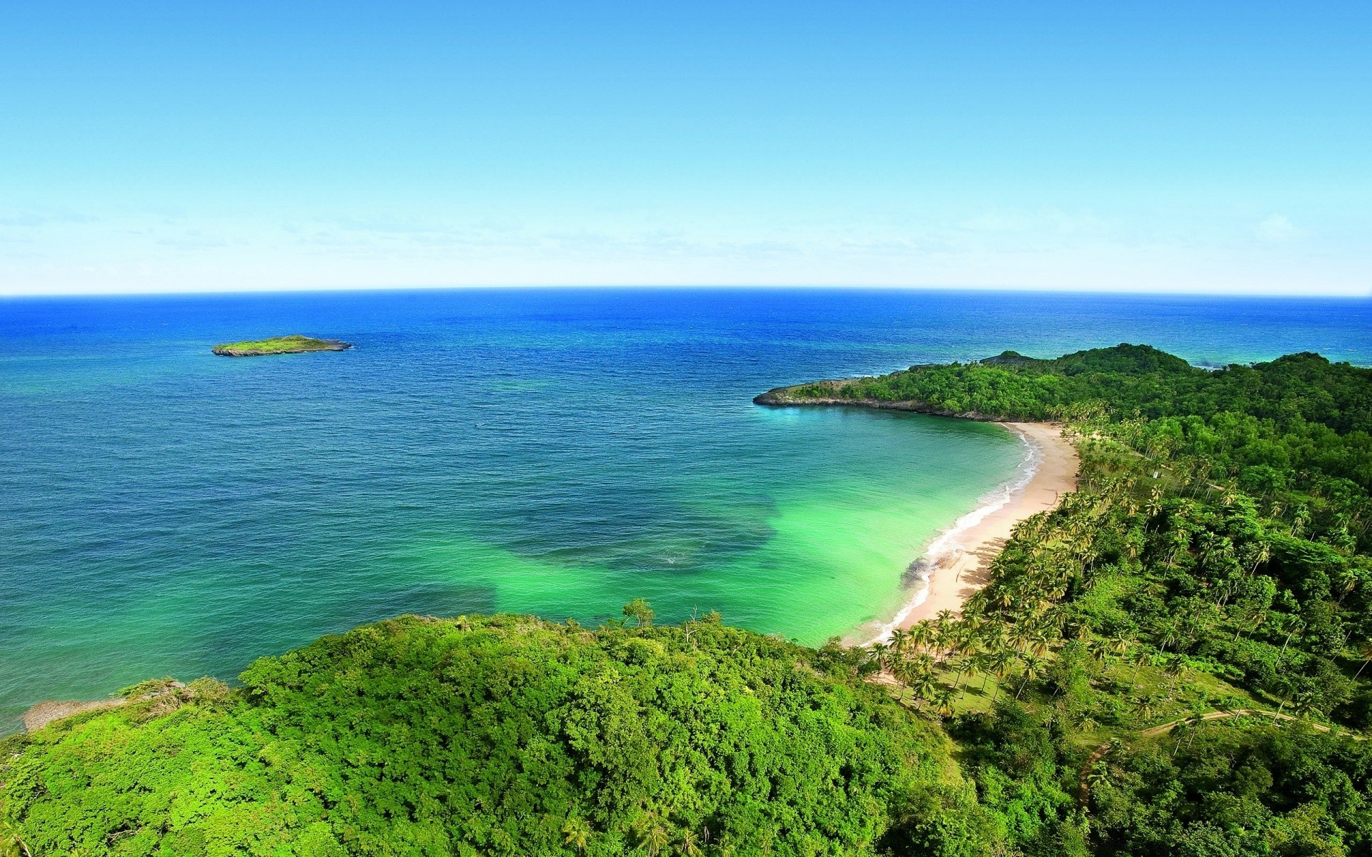 sea and ocean water seashore travel beach island sea tropical summer ocean nature seascape landscape sky sand bay outdoors idyllic scenic turquoise