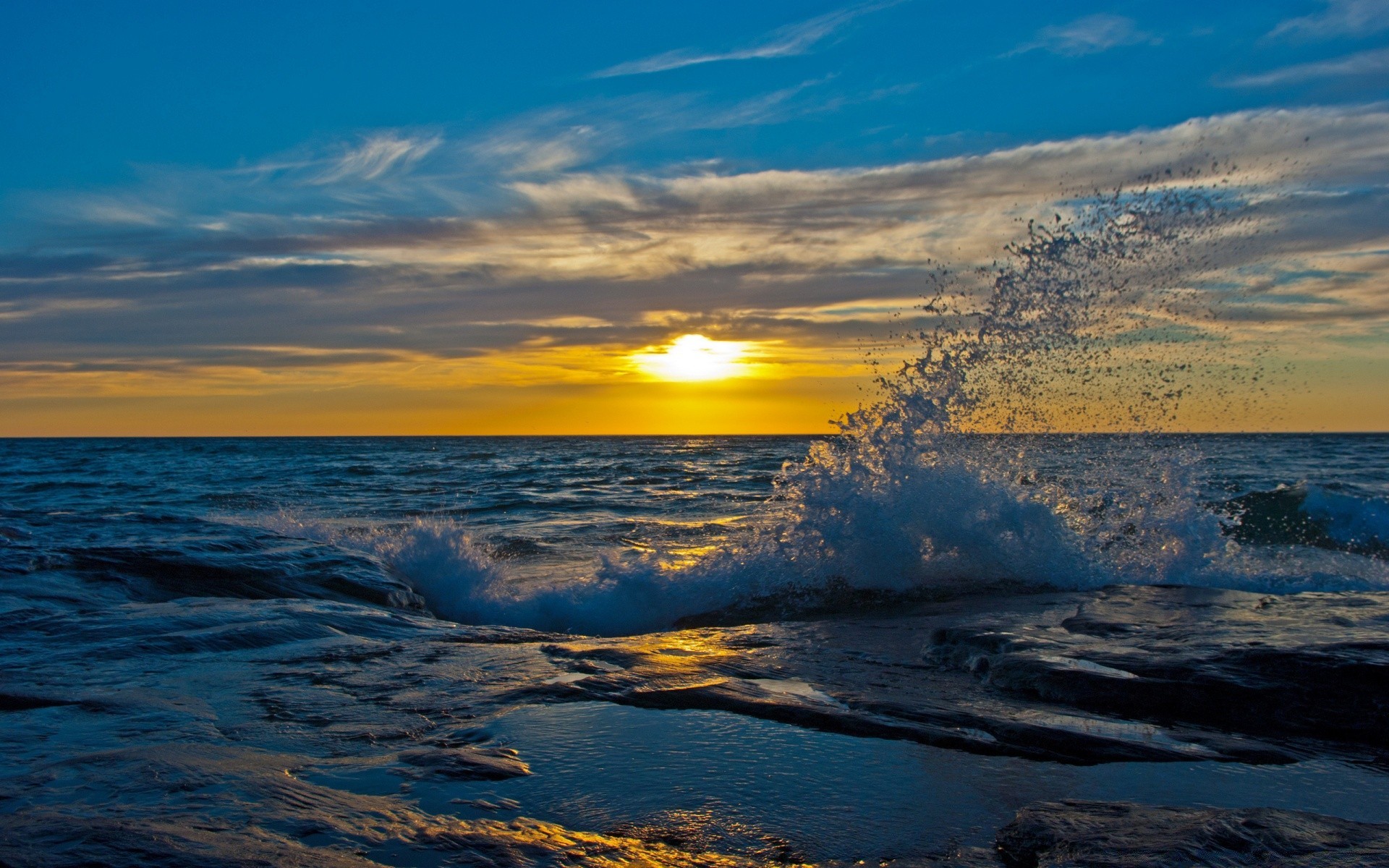 mer et océan coucher de soleil eau aube ciel mer crépuscule soleil paysage nature océan soir plage beau temps voyage paysage mer