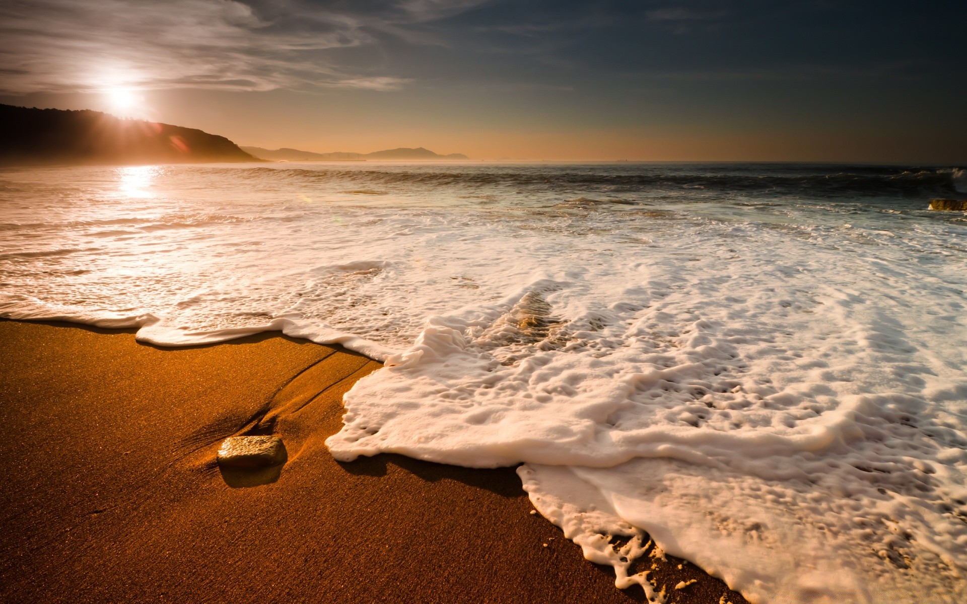 mare e oceano spiaggia sabbia mare oceano tramonto acqua mare surf sole paesaggio onda bel tempo alba spiaggia viaggi vacanze paesaggio natura marea