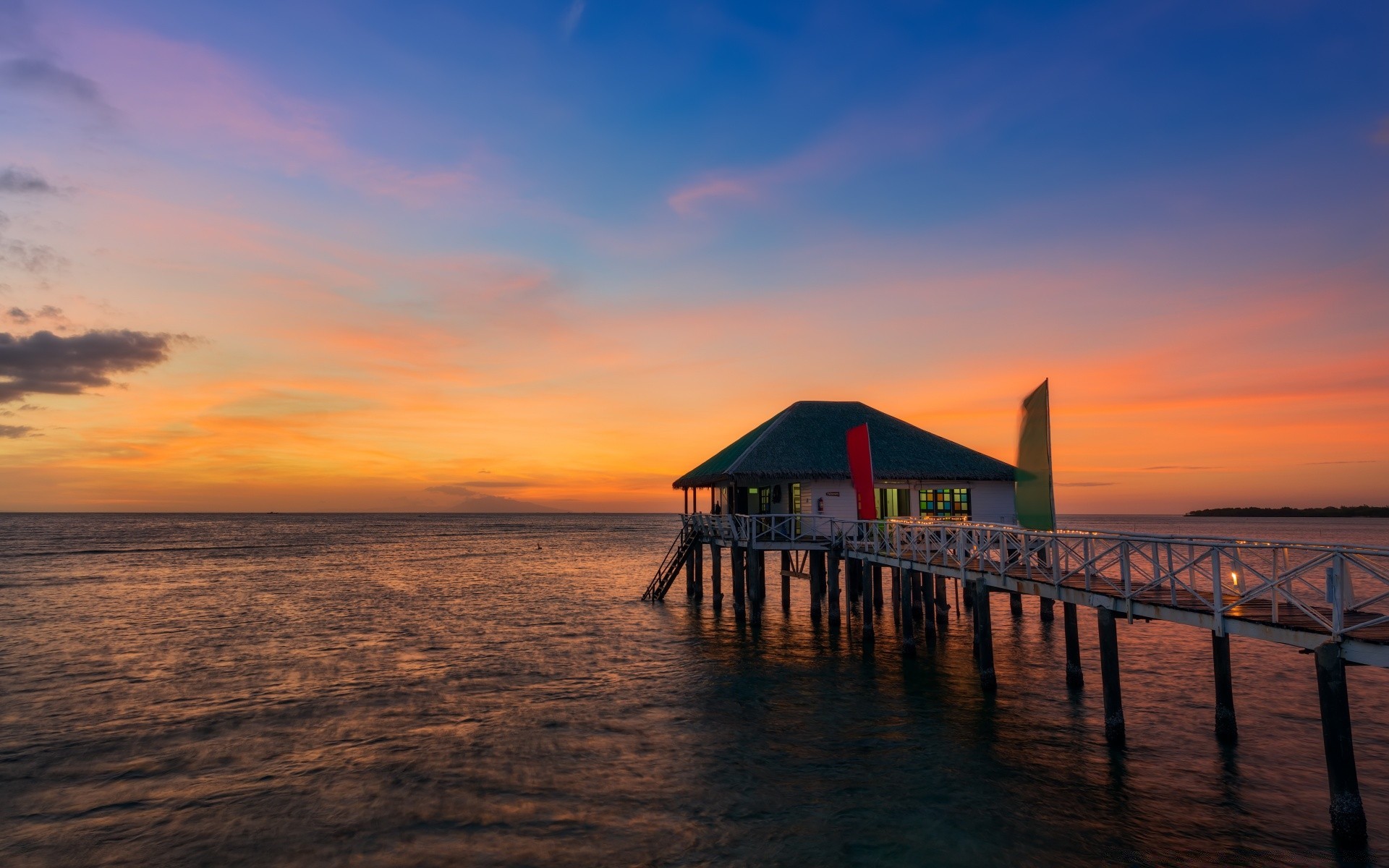 mare e oceano acqua tramonto alba spiaggia mare oceano sole crepuscolo sera molo viaggi estate sabbia mare cielo tropicale relax paesaggio freddezza