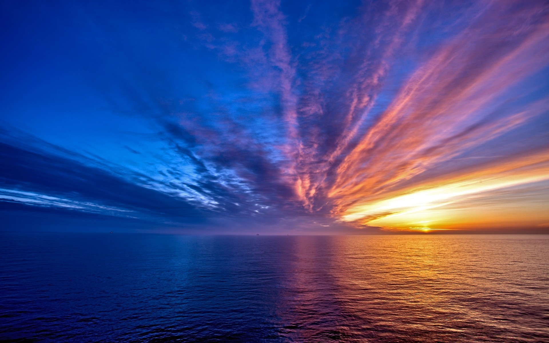 sea and ocean sunset evening sun water dawn sky landscape light fair weather nature