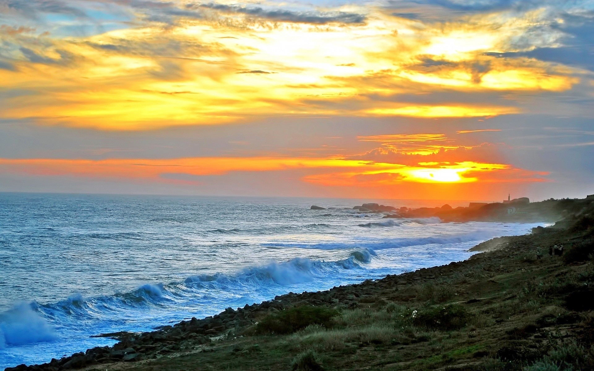 sea and ocean sunset water dawn sun dusk sky sea fair weather nature evening beach landscape summer ocean outdoors travel seashore