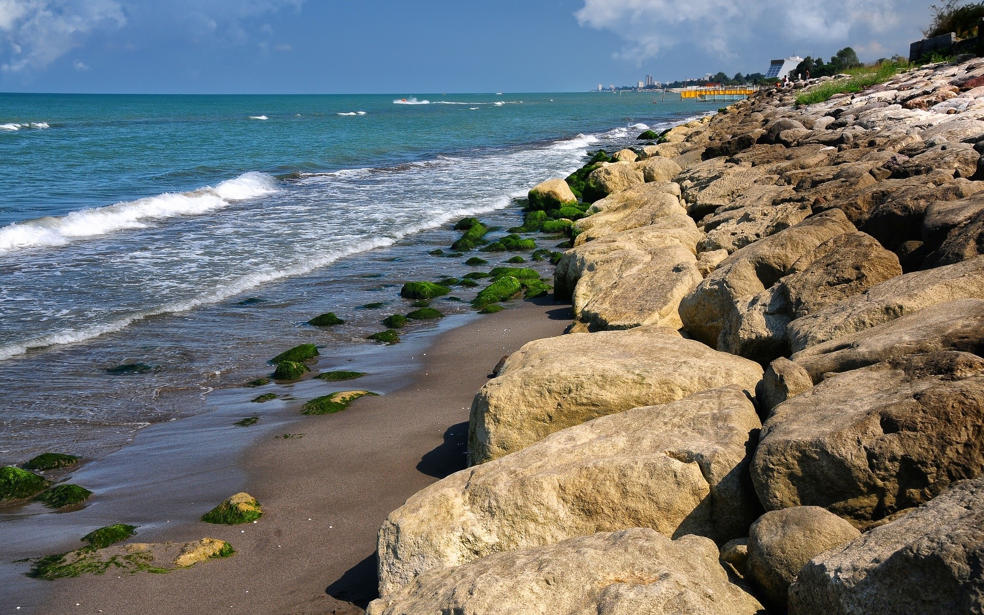 sea and ocean seashore water sea beach ocean travel rock sand summer sky landscape seascape surf wave nature outdoors shore vacation island