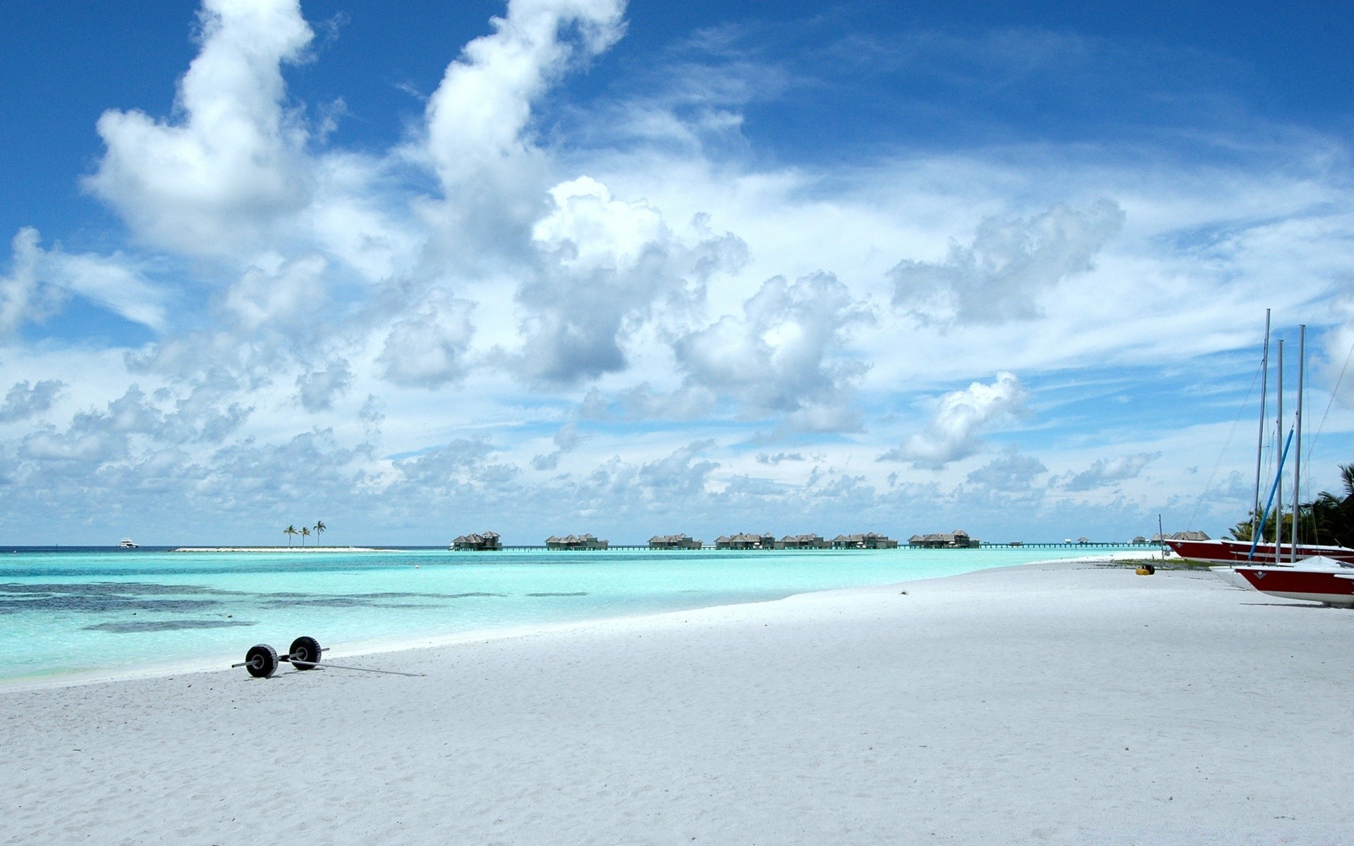 mer et océan eau plage sable voyage ciel mer mer océan paysage été tropical île nature paysage nuage soleil vacances