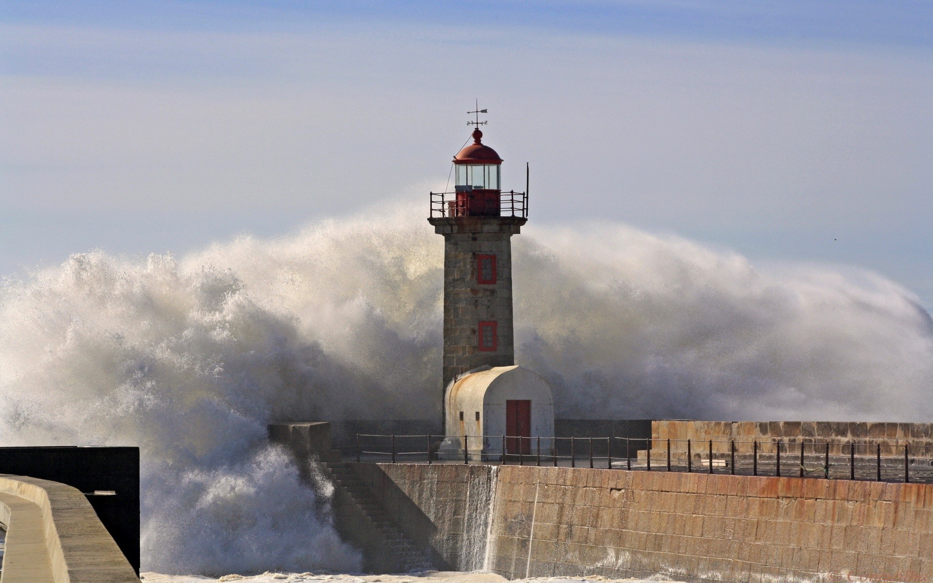 sea and ocean lighthouse sky outdoors tower water travel safety architecture building guidance light