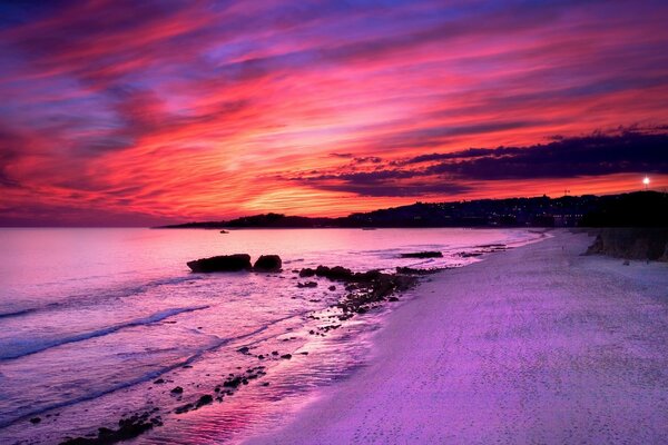 Image fantastique de la mer du matin