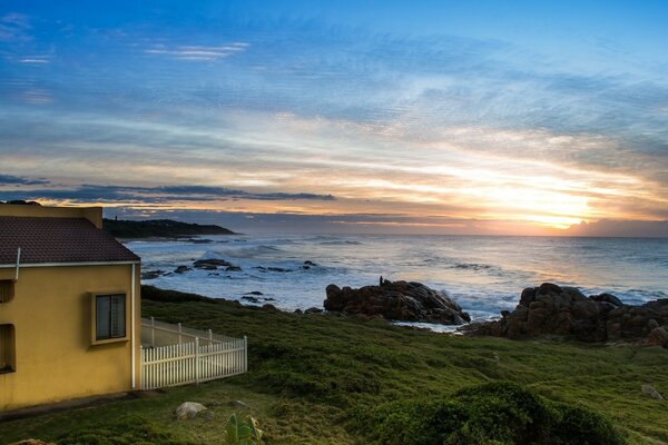 Sein Haus am Meer