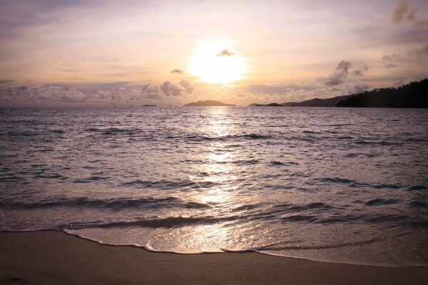 Il miglior tramonto sul mare