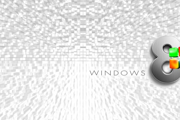 Windows huit couverture grise