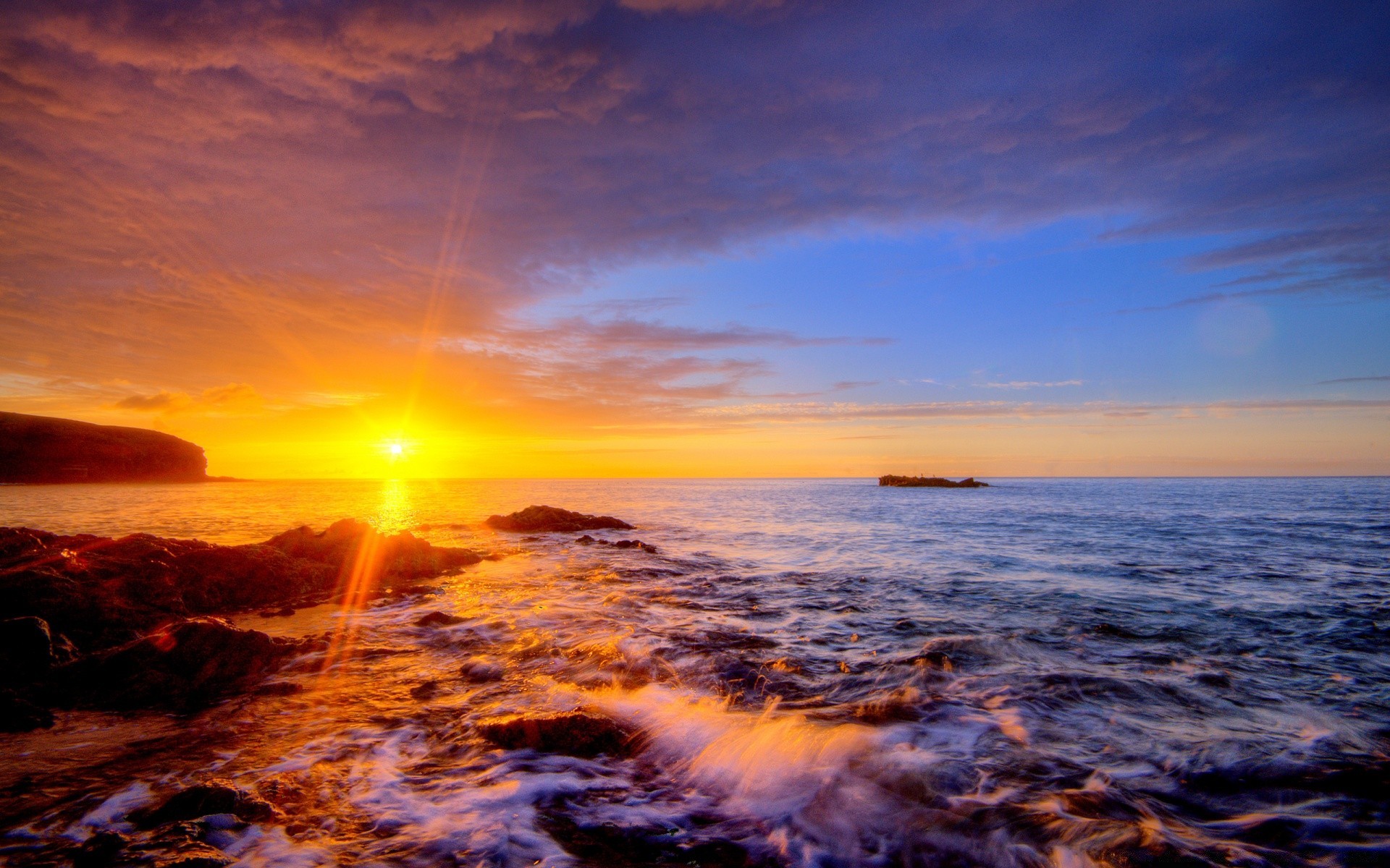 sea and ocean sunset sun dawn water dusk evening sea landscape sky ocean beach fair weather nature seascape