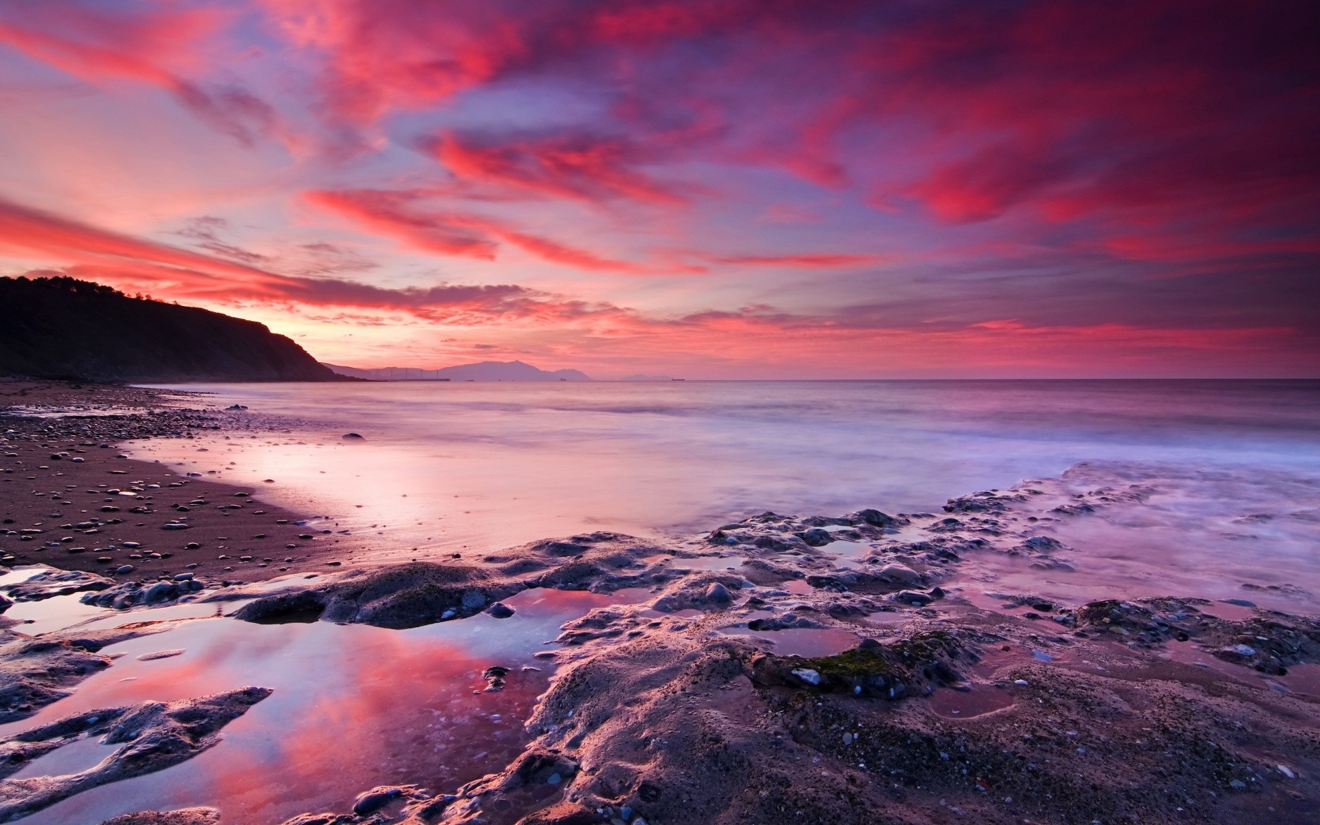 mer et océan coucher de soleil eau plage mer océan aube mer paysage soir crépuscule paysage ciel voyage soleil réflexion