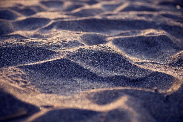 Sand. Der Strand. Das Meer. Urlaub