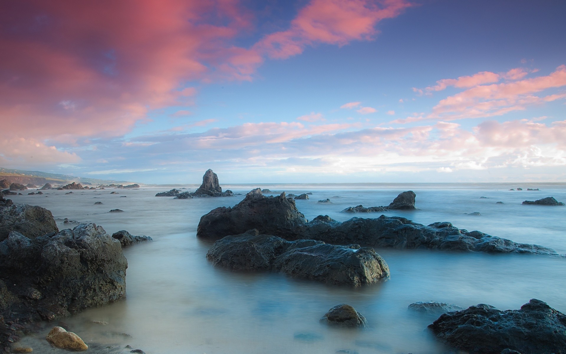 mer et océan eau mer mer océan coucher de soleil plage paysage voyage ciel paysage aube crépuscule soir rock soleil surf baie île