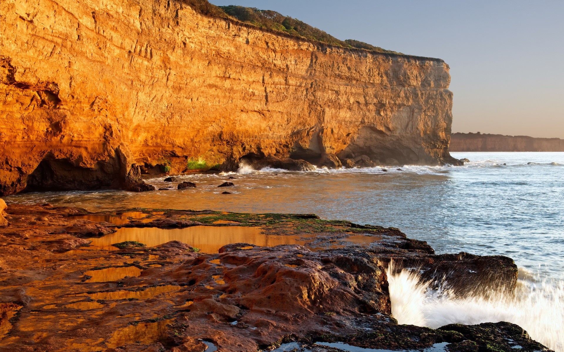 sea and ocean water seashore travel landscape rock outdoors nature scenic ocean sea geology sky sunset daylight