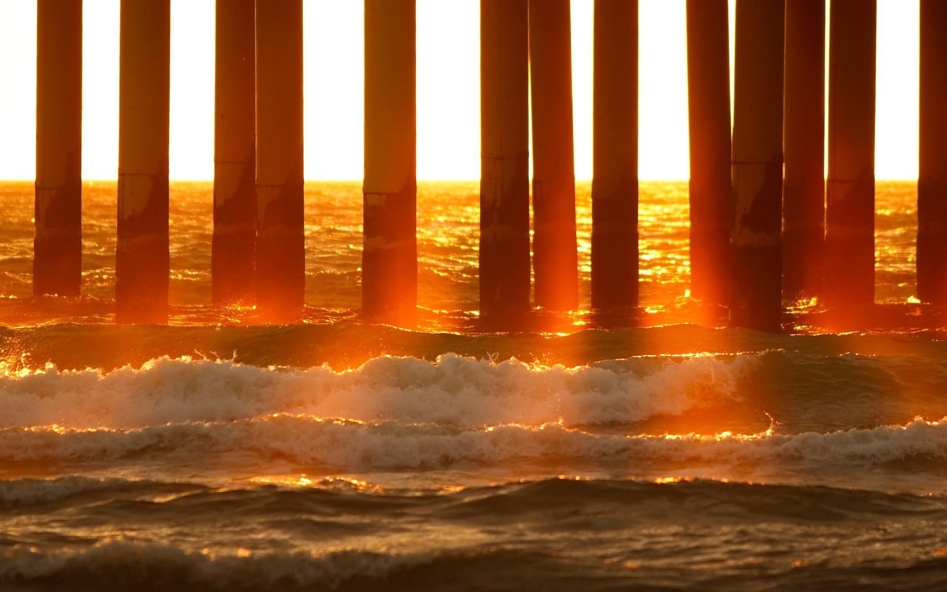 meer und ozean sonnenuntergang dämmerung sonne meer strand kunst ozean wasser gutes wetter himmel