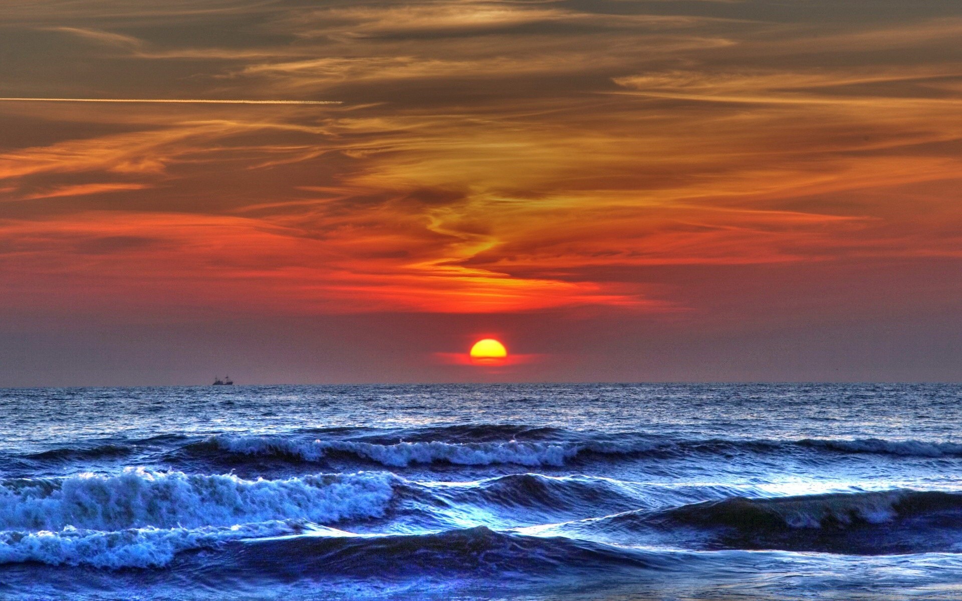 mare e oceano tramonto acqua crepuscolo alba sole mare oceano sera bel tempo estate surf paesaggio cielo spiaggia drammatico