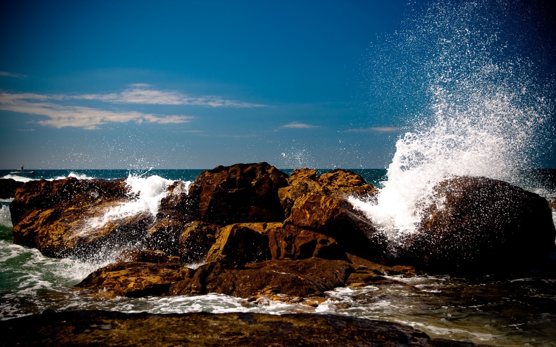 sea and ocean water ocean sea surf travel seashore beach nature landscape seascape outdoors foam sunset wave rock splash sky