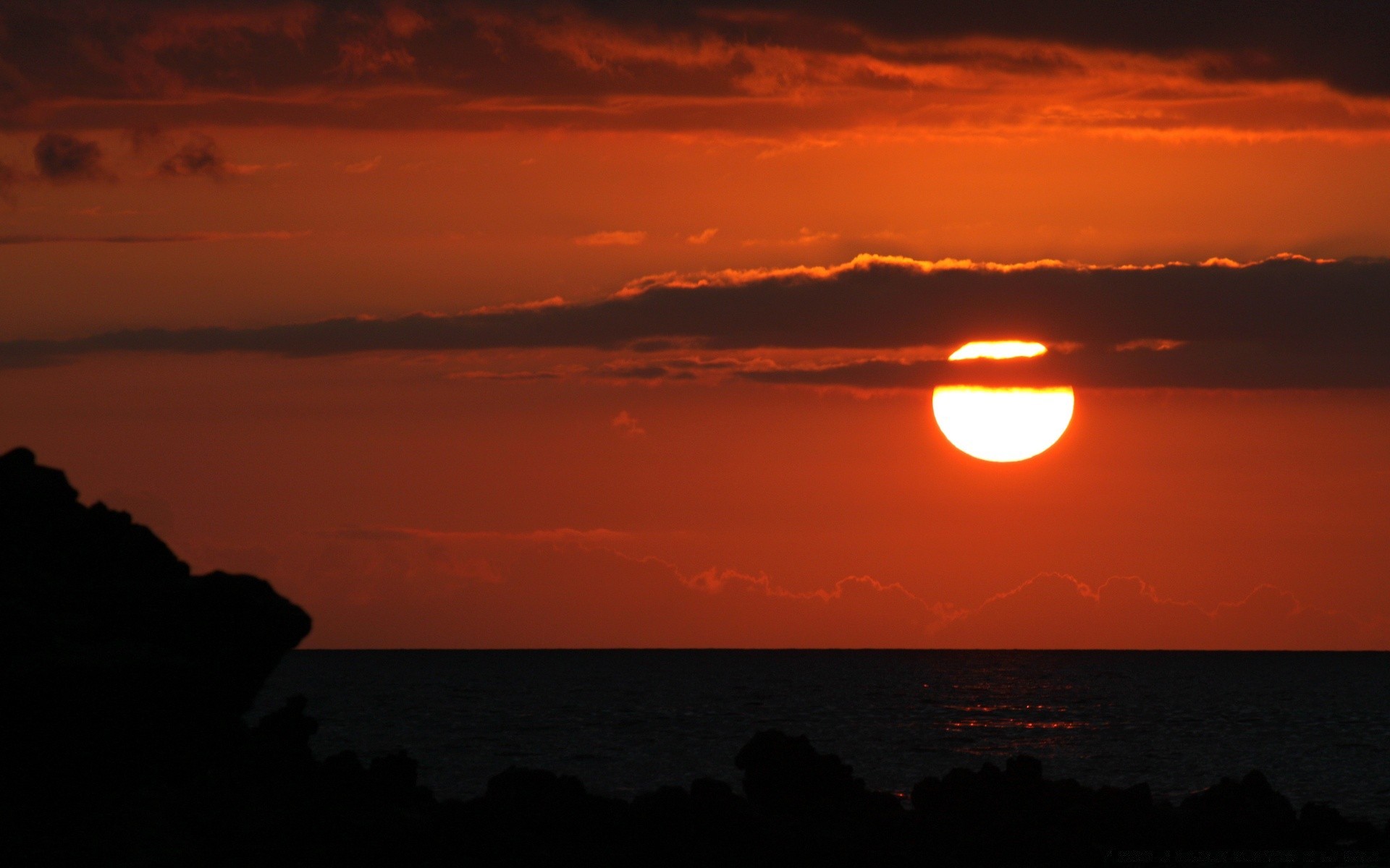 mar y océano puesta de sol amanecer noche anochecer sol silueta luz de fondo agua cielo