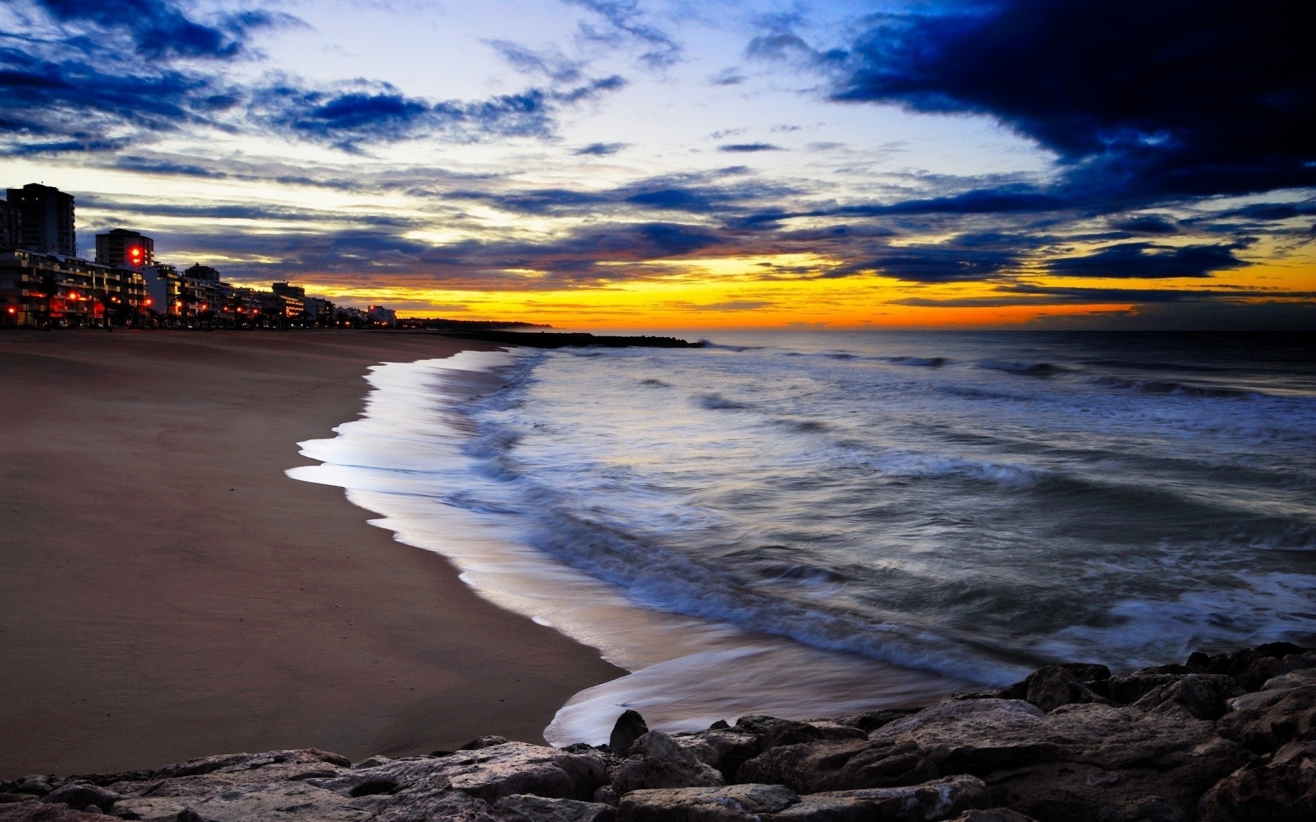 sea and ocean water beach sunset sea ocean seashore travel sky landscape seascape dusk evening dawn